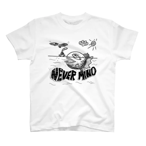 NEVER MIND Regular Fit T-Shirt