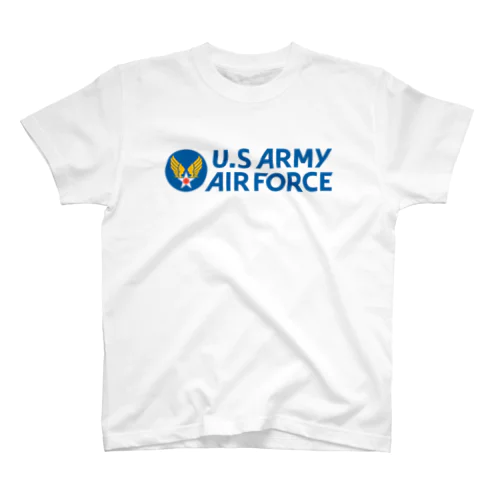 U.S ARMY AIR FORCEロゴ Regular Fit T-Shirt