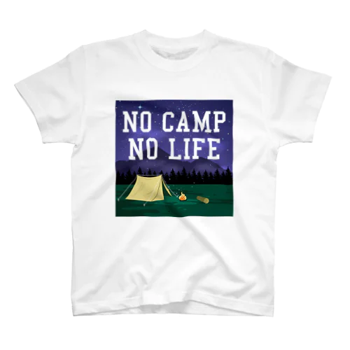 NO CAMP NO LIFE-ノーキャンプ ノーライフ- スタンダードTシャツ