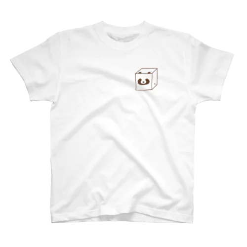 キューブたぬき Regular Fit T-Shirt