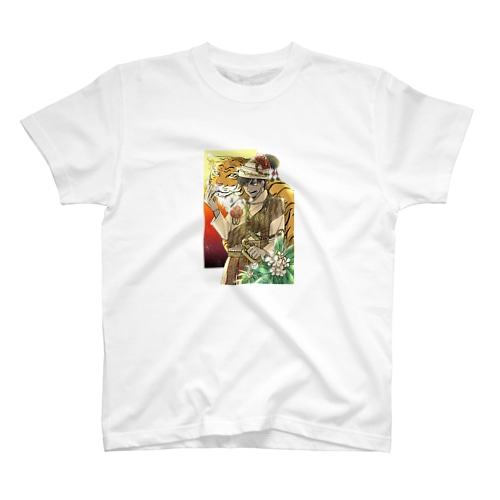 虎と友達 Regular Fit T-Shirt