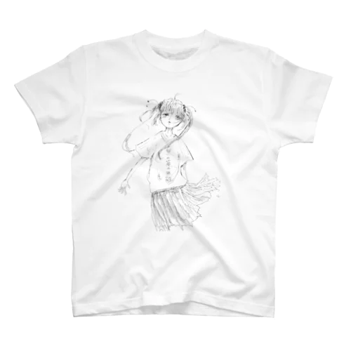 ラフ無能ちゃん スタンダードTシャツ