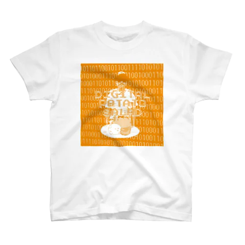 デジタルポテトサラダ Hello Orange Sunshine  スタンダードTシャツ