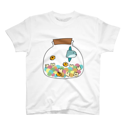 2Dうさぎ 金平糖 スタンダードTシャツ