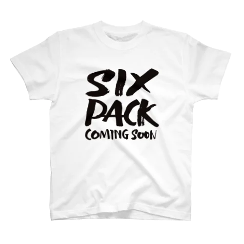 SIXPACK COMING SOON シックスパックカミングスーン Regular Fit T-Shirt