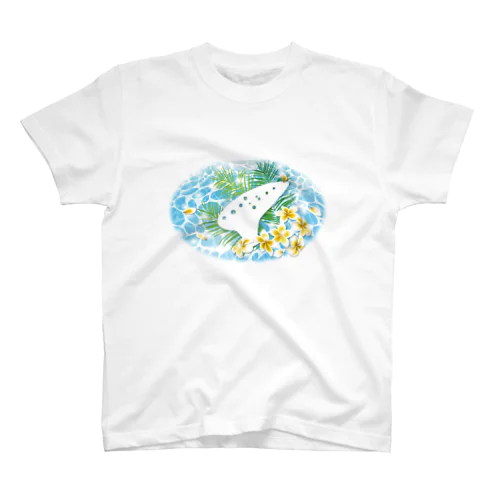 夏と楽器　オカリナ 티셔츠