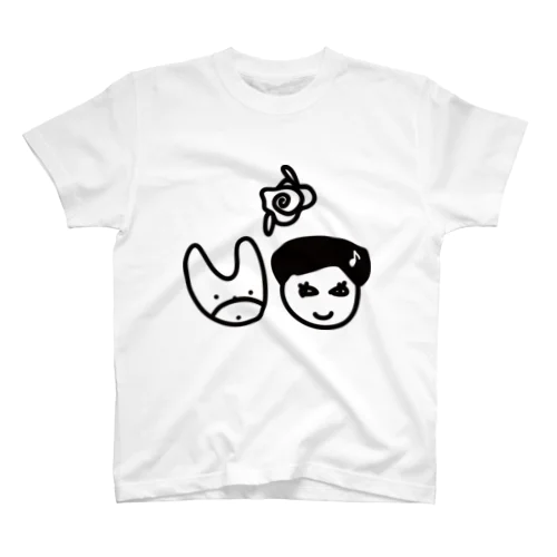 Kekyo & Yoritan RECORDS -Logo Regular Fit T-Shirt