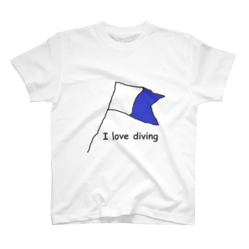 i love diving Regular Fit T-Shirt