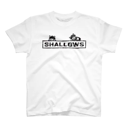 SHALLOWS 　クマ　Tシャツ Regular Fit T-Shirt