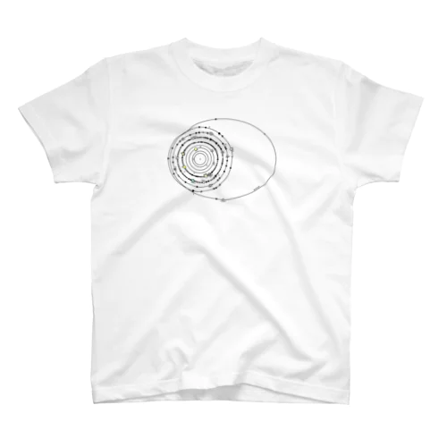 太陽系の衛星 Regular Fit T-Shirt