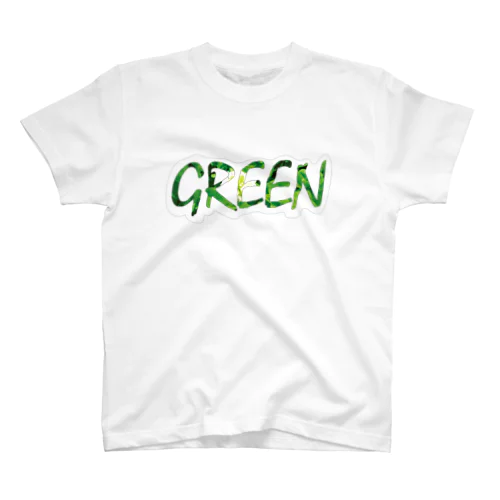 GREEN Regular Fit T-Shirt