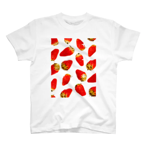 朝ごはんいちご🍓しろ Regular Fit T-Shirt