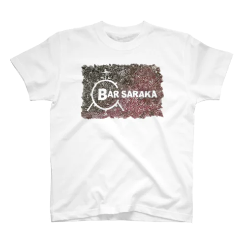 BAR-SARAKA オリジナルロゴ イラストグッズ スタンダードTシャツ