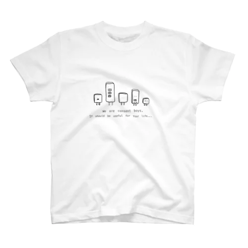 コンセントボーイズ。 スタンダードTシャツ