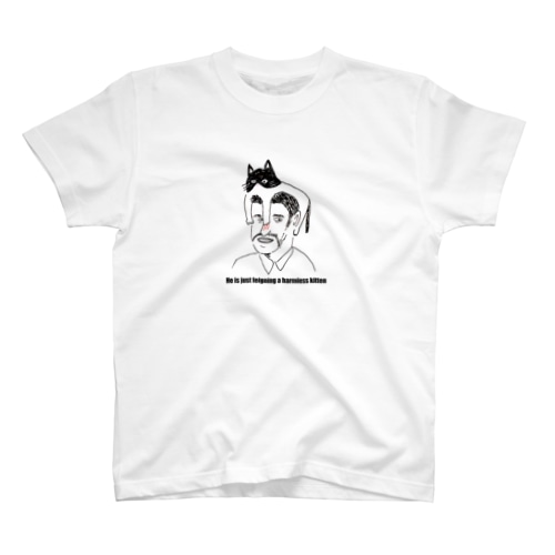 ねこかぶり（上司ver） Regular Fit T-Shirt
