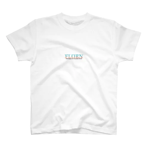 FlorN公式Tシャツ白 Regular Fit T-Shirt