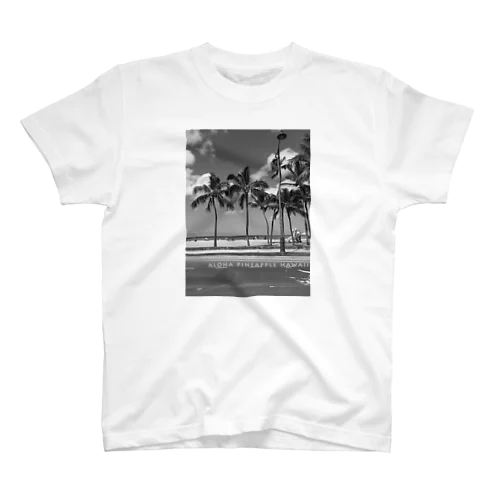 HAWAII Photo 171 Black Regular Fit T-Shirt