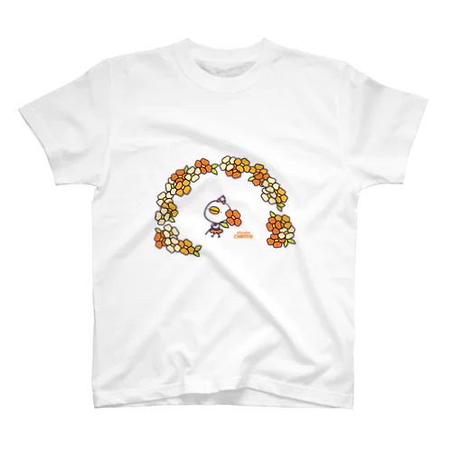 ピヨピヨちぴよ⁻お花のアーチ⁻ Regular Fit T-Shirt