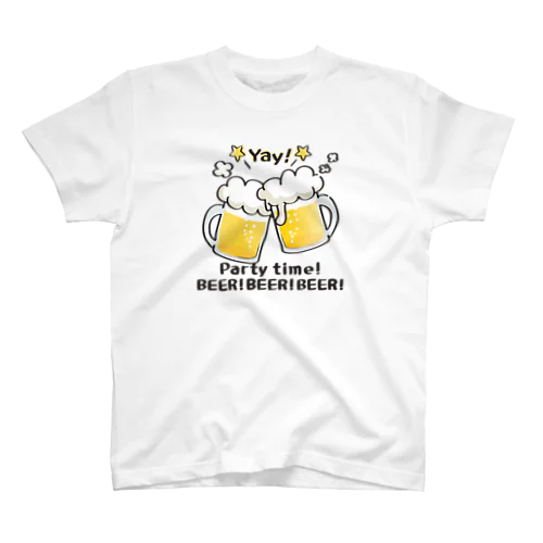 BEER!BEER!BEER! A Regular Fit T-Shirt