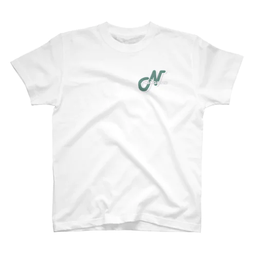 Nanachan green Logo Regular Fit T-Shirt