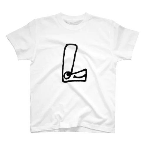 yurumoji "L"   Regular Fit T-Shirt