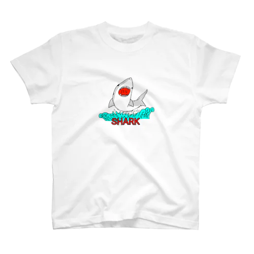 サメ　SHARK　Tシャツ スタンダードTシャツ