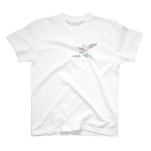 yamame 淡 スタンダードTシャツ