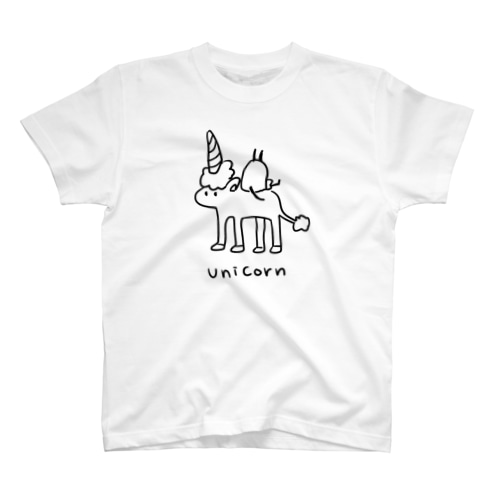 big unicorn Regular Fit T-Shirt