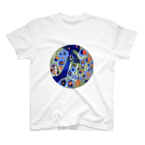 くじゃくさん Regular Fit T-Shirt