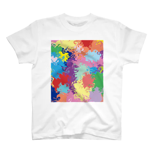 marbling Regular Fit T-Shirt