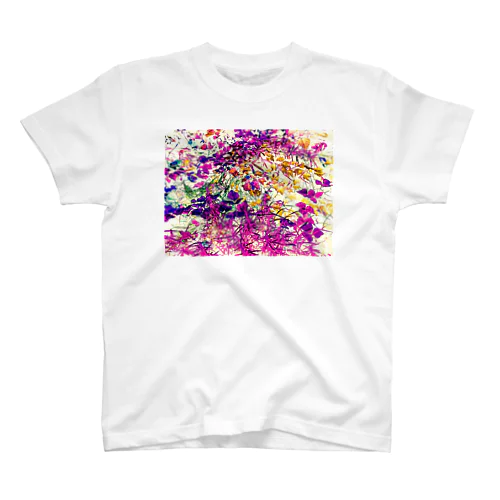 花 Regular Fit T-Shirt