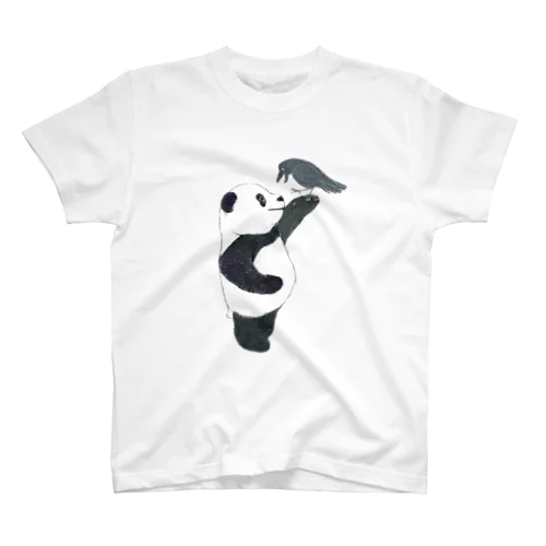 子ぱんだカラス Regular Fit T-Shirt