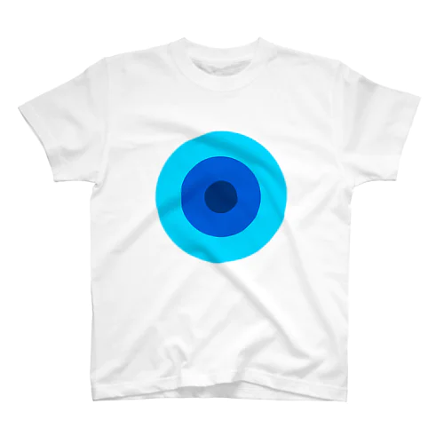 サークルa・水色2・青・紺2 Regular Fit T-Shirt