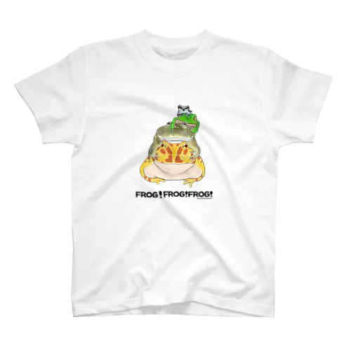 カエルのピラミッド スタンダードTシャツ