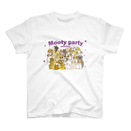 ★Mooty party★ Regular Fit T-Shirt