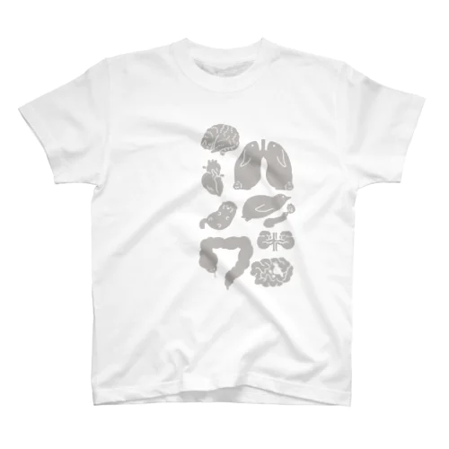 zooki(グレージュver) スタンダードTシャツ