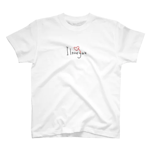 あいらぶゆう👄 Regular Fit T-Shirt