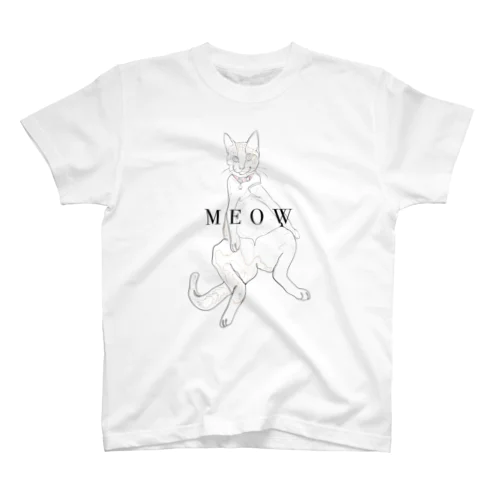 meow Regular Fit T-Shirt