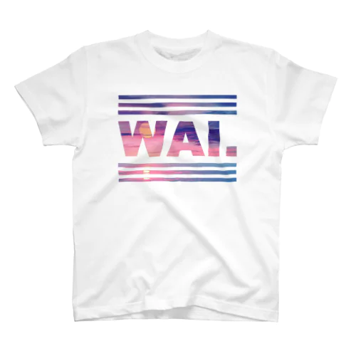 WAIT(サンセットピンク) スタンダードTシャツ