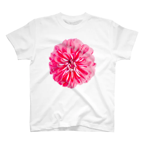 花の紅いドレス Regular Fit T-Shirt