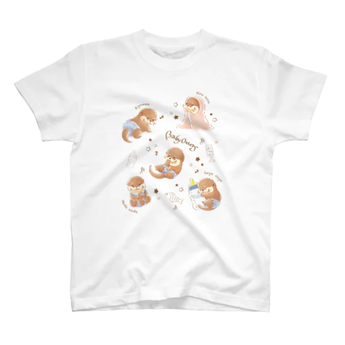 Baby Otters スタンダードTシャツ