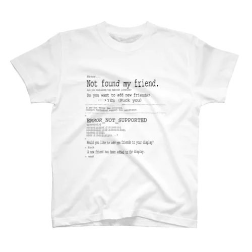 ERROR Regular Fit T-Shirt