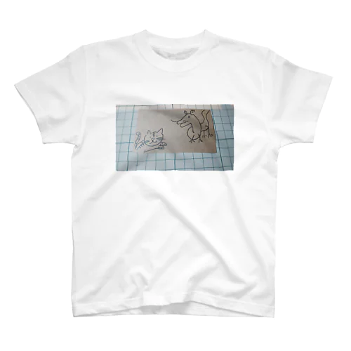 竜虎図 スタンダードTシャツ