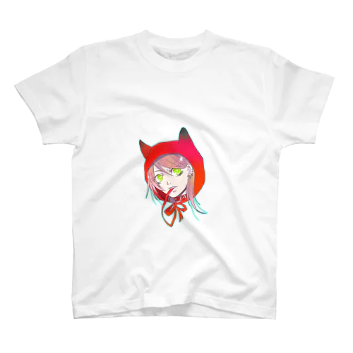 オオカミフードの赤ずきんちゃん Regular Fit T-Shirt