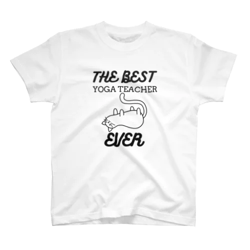 THE BEST YOGA TEACHER EVER Regular Fit T-Shirt