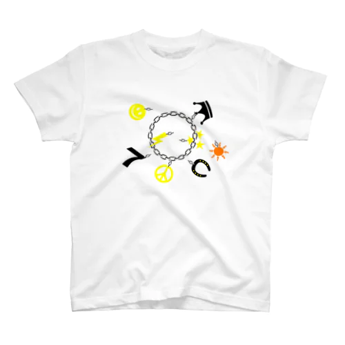 Circle-chain8c スタンダードTシャツ