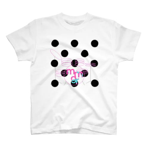 drums + dots ＜2T1F＞ スタンダードTシャツ