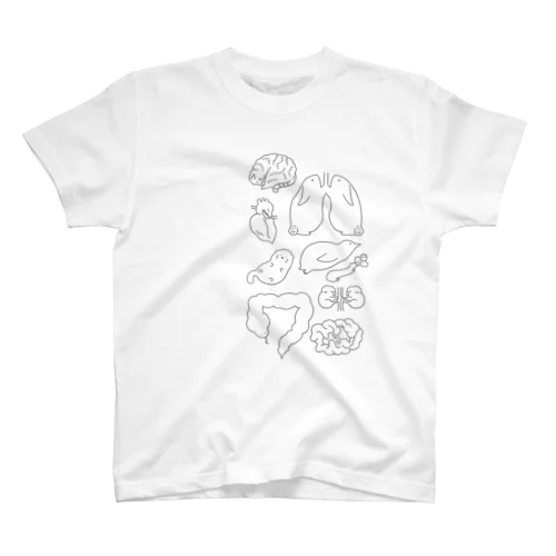 zooki(多脾線画ver)) Regular Fit T-Shirt