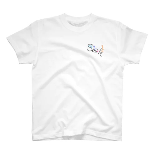 （ワンポイント）喜怒哀楽っぽい、smile スタンダードTシャツ