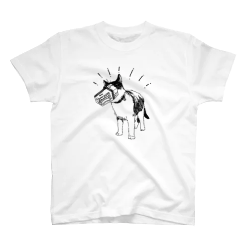 VRを楽しむ猫 スタンダードTシャツ